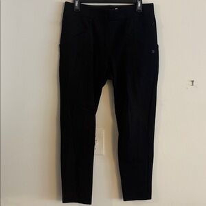 Betabrand Skinny Dress Yoga Ankle Pants Women’s Size Large Black